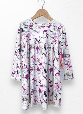 NWT Egg New York Paint Splatter Dress, Size 6